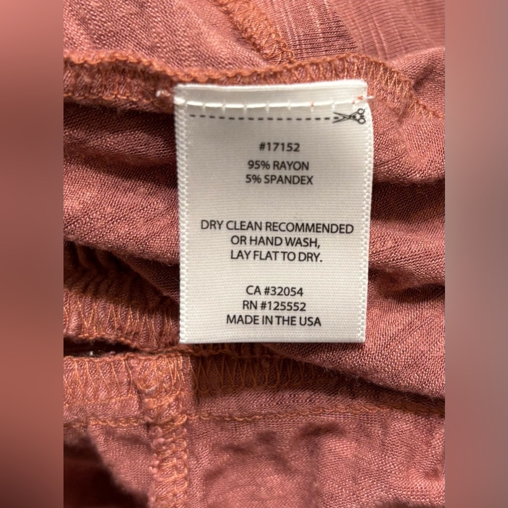 Anthropologie Dusty Rose Short Sleeve Mini Dress - Picture 6 of 6